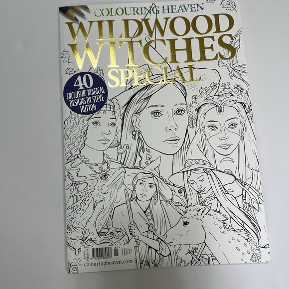 Other - Colouring Heaven Adult Coloring Book Magazine Wildwood Witches‎ Special #85